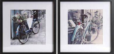Arte Parla cuadro artístico bicicleta